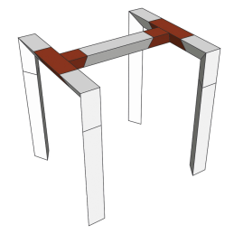 	Structures Alu Trio 290 Silver - ConteStage - AG29-036