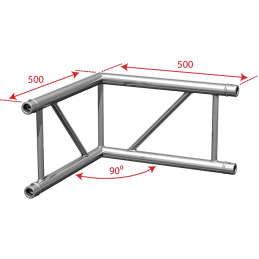 	Structures Alu Echelle 290 Silver - ConteStage - AGDUO29-01