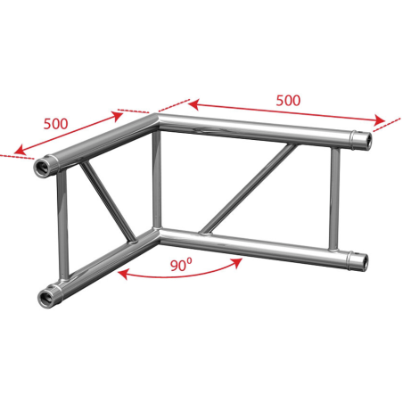 Structures Alu Echelle 290 Silver - ConteStage - AGDUO29-01