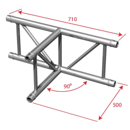 	Structures Alu Echelle 290 Silver - ConteStage - AGDUO29-04