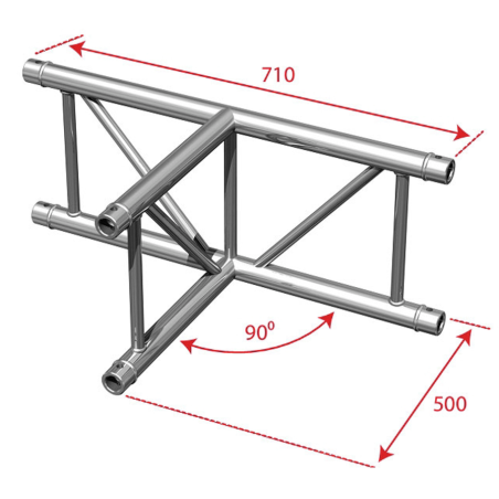 Structures Alu Echelle 290 Silver - ConteStage - AGDUO29-04