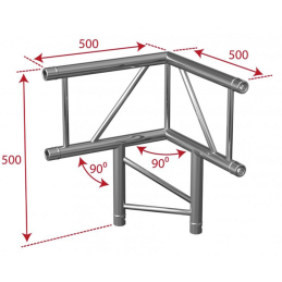 	Structures Alu Echelle 290 Silver - ConteStage - AGDUO29-07