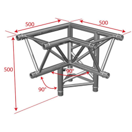 	Structures Alu Trio 290 Silver - ConteStage - AG29-034