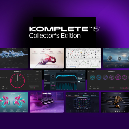 Logiciels instruments virtuels - Native Instruments - KOMPLETE 15  COLLECTOR'S...