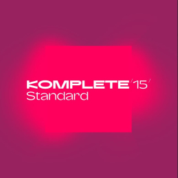 	Logiciels instruments virtuels - Native Instruments - KOMPLETE 15 STANDARD