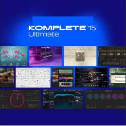 	Logiciels instruments virtuels - Native Instruments - KOMPLETE 15 ULTIMATE...