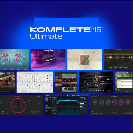 Logiciels instruments virtuels - Native Instruments - KOMPLETE 15 ULTIMATE