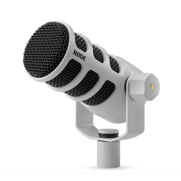 	Micros Podcast et radio - Rode - PodMic USB (BLANC)