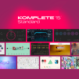 	Logiciels instruments virtuels - Native Instruments - KOMPLETE 15 STANDARD UPDATE