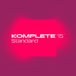 	Logiciels instruments virtuels - Native Instruments - KOMPLETE 15 STANDARD UPDATE