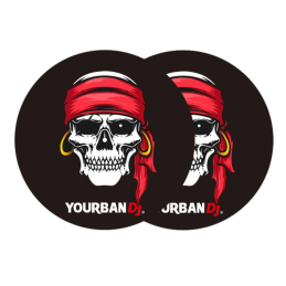 	Feutrines platines vinyles - Yourban DJ - YS 320 PIRATE BL