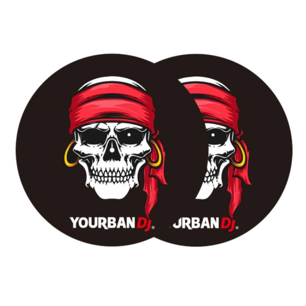 Feutrines platines vinyles - Yourban DJ - YS 320 PIRATE BL