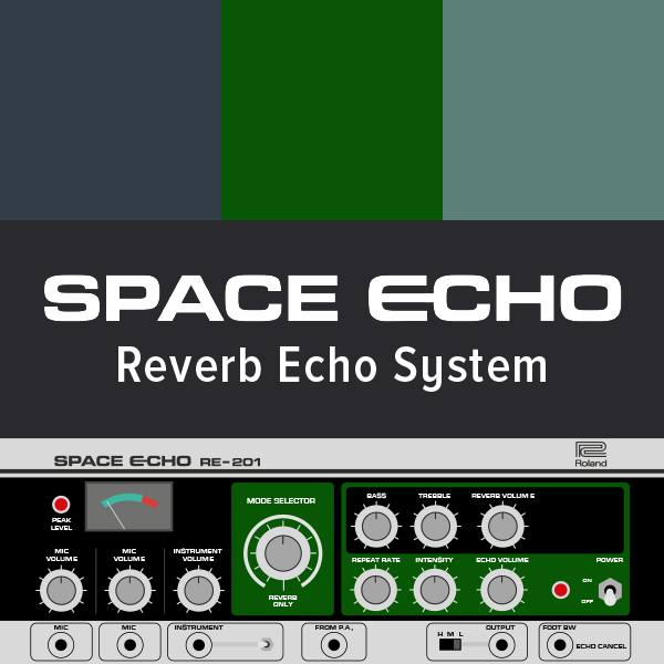 Logiciels instruments virtuels -  - RE-201 SPACE ECHO