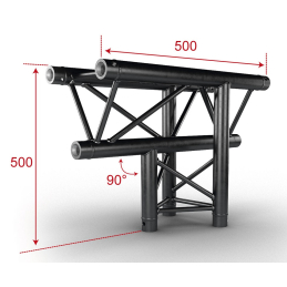 	Structures Alu Trio 290 Black - ConteStage - AG29-035 BLK