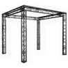 PACK STRUCTURE ALU QUATRO 290 GRILL 10x6x3.5m (NOIR)