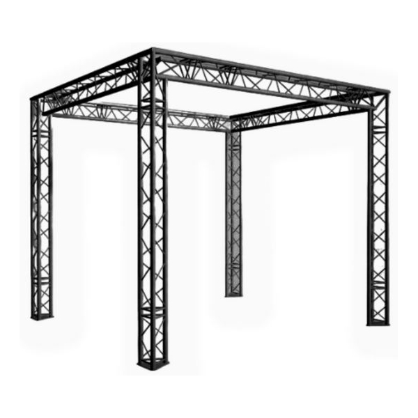 Structures Alu Grill Black - ConteStage - PACK STRUCTURE ALU QUATRO...