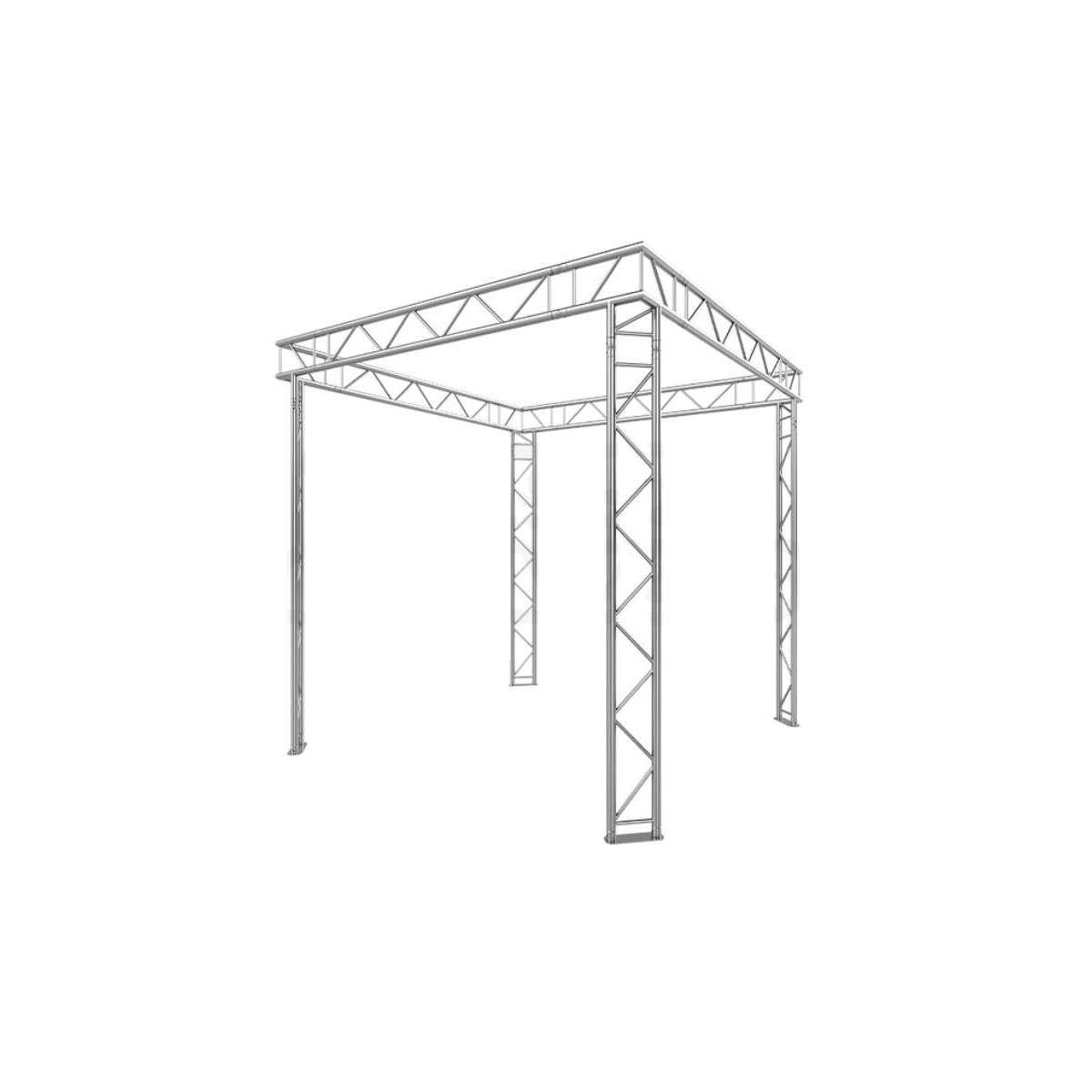 Structures Alu Grill Silver - ConteStage - PACK STRUCTURE ALU ECHELLE...