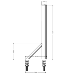 	Accessoires Structures Alu - ConteStage - SUP-ARM60S