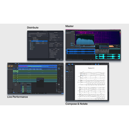 Logiciels séquenceurs - Presonus - STUDIO ONE PRO 7 ACADEMIC