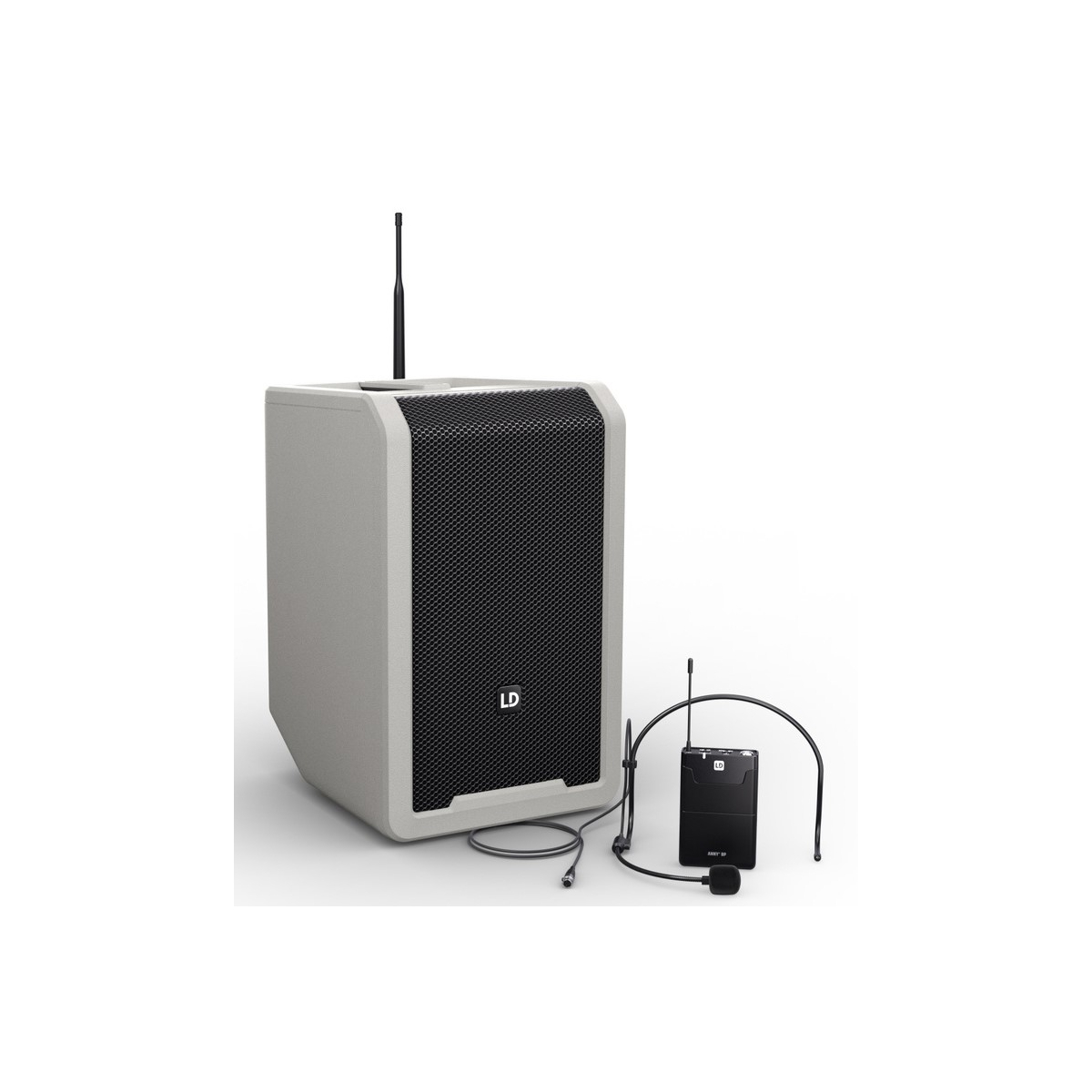 Sonos portables sur batteries - LD Systems - ANNY 8 BPH B6 G (GRISE)