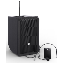 	Sonos portables sur batteries - LD Systems - ANNY 8 BPH B6 (NOIRE)