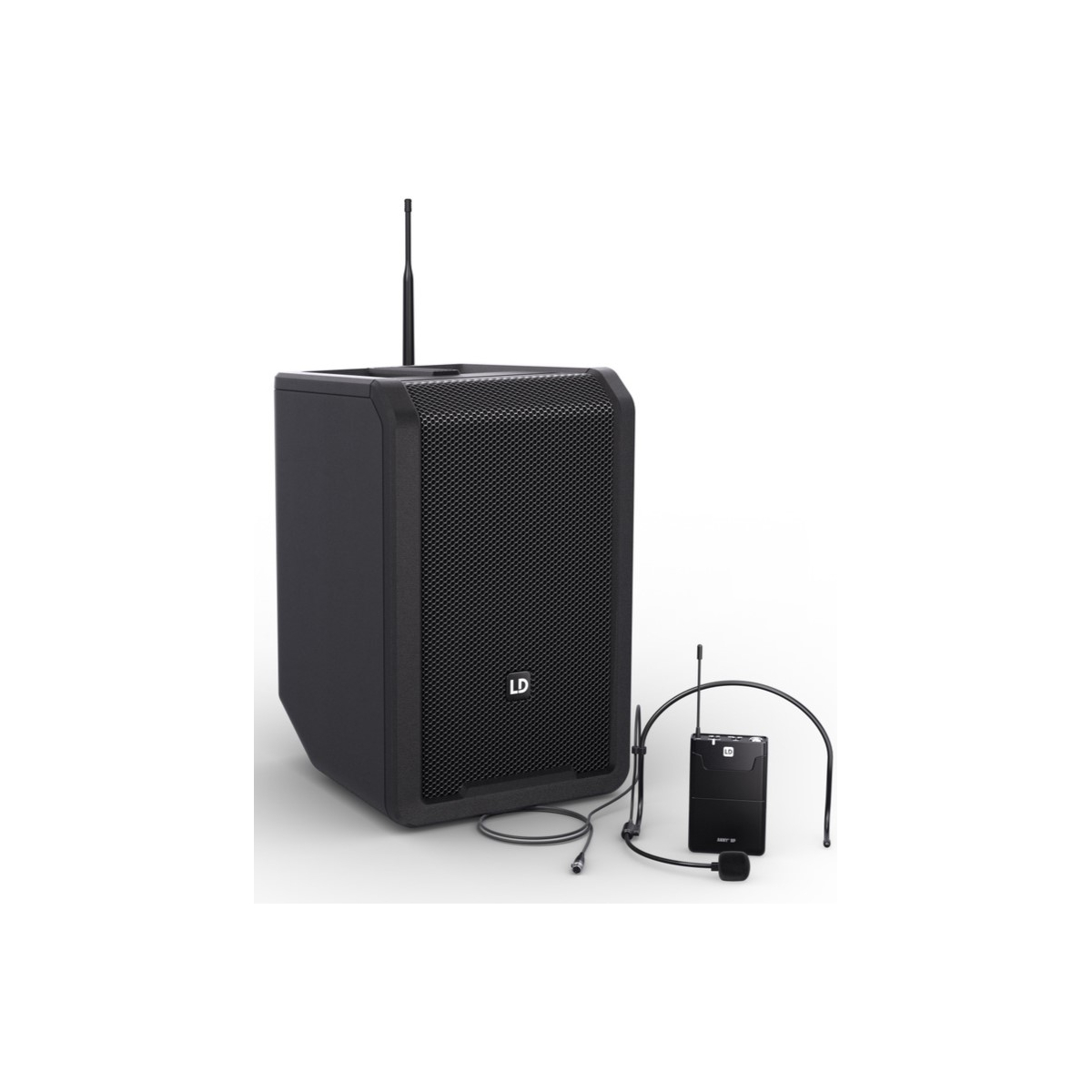 Sonos portables sur batteries - LD Systems - ANNY 8 BPH B6 (NOIRE)