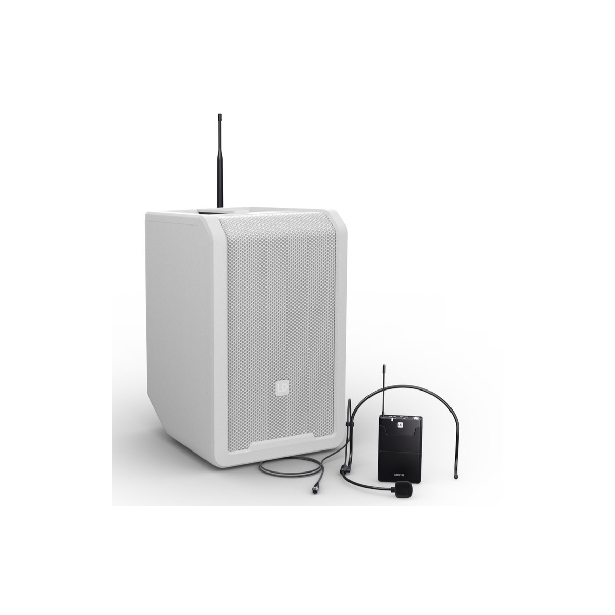 Sonos portables sur batteries - LD Systems - ANNY 8 BPH B8 W (BLANCHE)