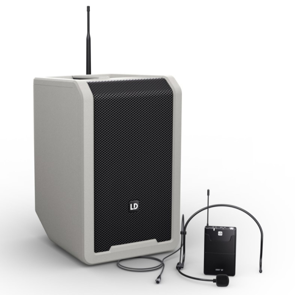 Sonos portables sur batteries - LD Systems - ANNY 8 BPH B5 G (GRISE)