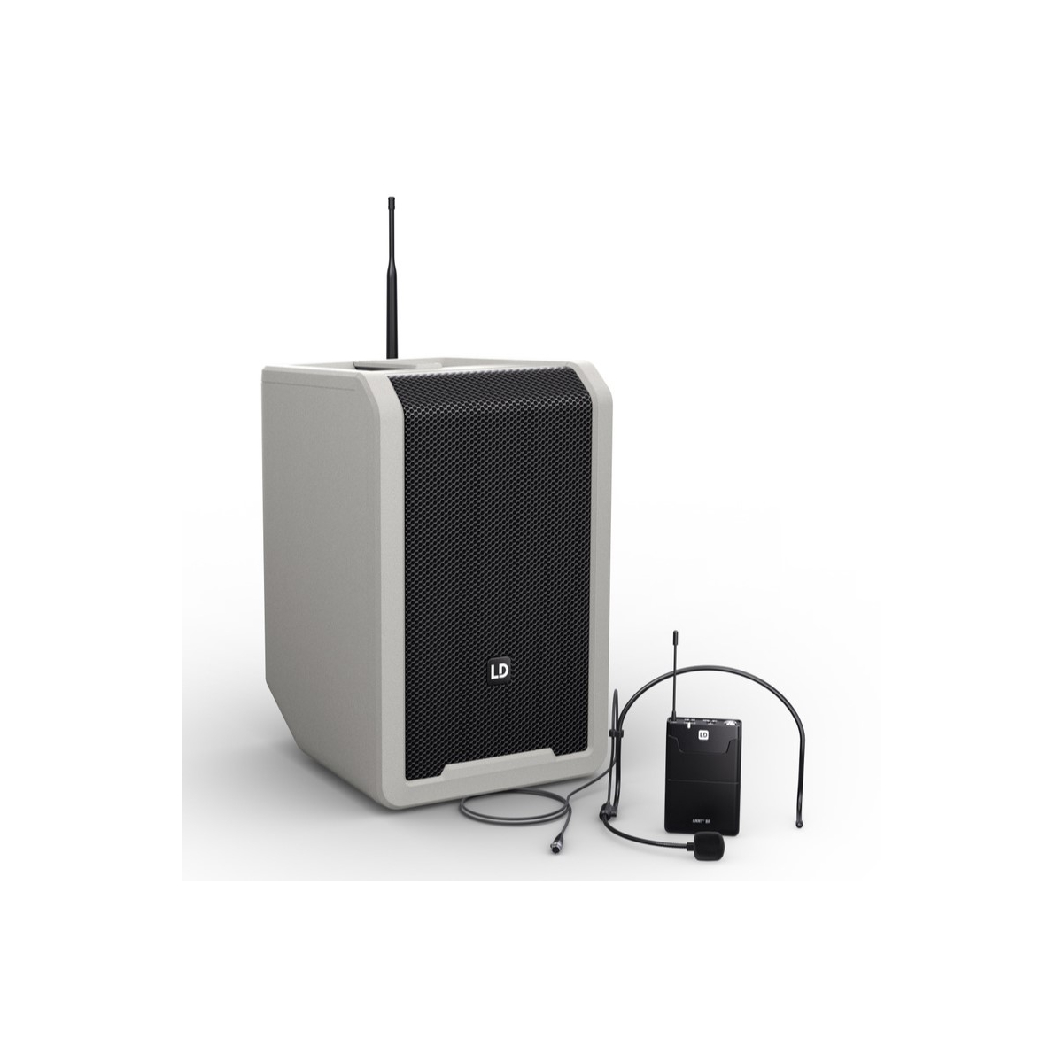 Sonos portables sur batteries - LD Systems - ANNY 8 BPH B5 G (GRISE)