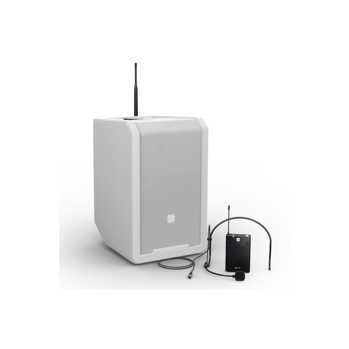 Sonos portables sur batteries - LD Systems - ANNY 8 BPH B5 W (BLANCHE)