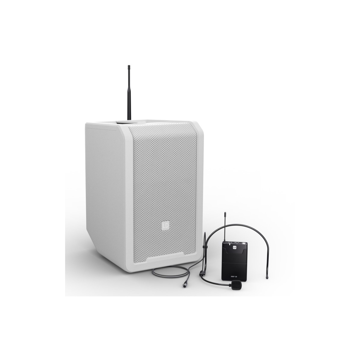 Sonos portables sur batteries - LD Systems - ANNY 8 BPH B6 W (BLANCHE)