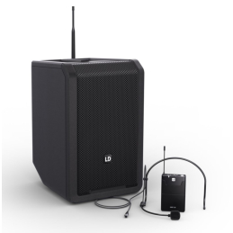 Sonos portables sur batteries - LD Systems - ANNY 8 BPH B8 (NOIRE)