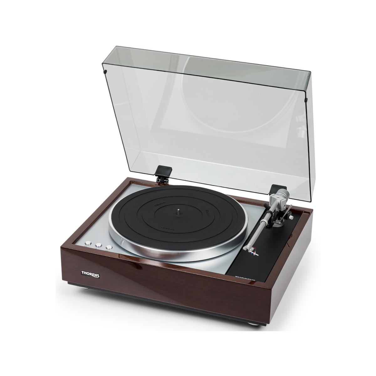 Platines vinyles hifi - Thorens - TD 1600 (TP 92 INCLUS - NOYER)