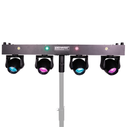 	Jeux de lumière LED - Power Lighting - Pack ZANZI-BAR FX3 + pied...