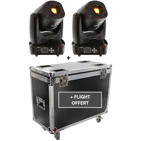 Pack Jeux de lumière - Power Lighting - PACK LYRE SPOT 100W SYRIUS