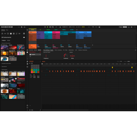 Logiciels instruments virtuels - Native Instruments - MASCHINE 3