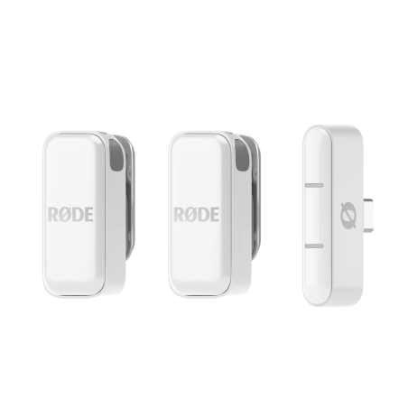 Micros pour caméras sans fil - Rode - WIRELESS MICRO USB-C WH