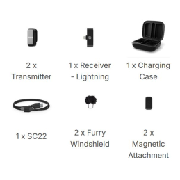 	Micros pour caméras sans fil - Rode - WIRELESS MICRO LIGHTING BK