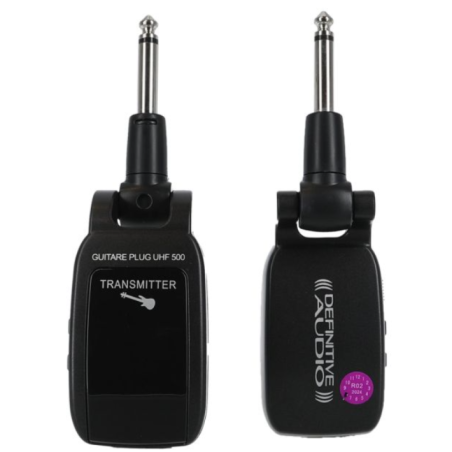 Transmetteurs sans fil - Definitive Audio - GUITARE PLUG UHF 500