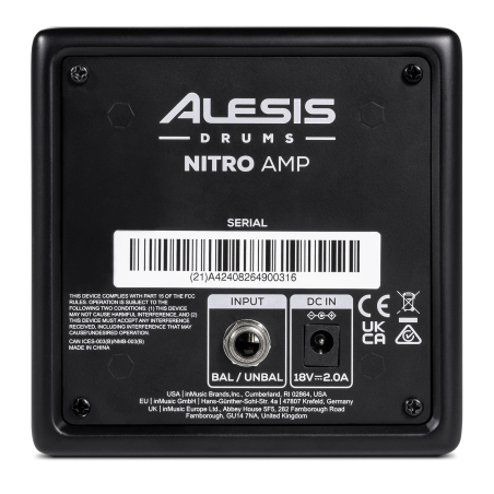 Accessoires batteries électroniques - Alesis - NITRO AMP