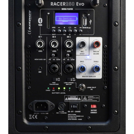 Packs Sono - Audiophony - Pack RACER250 Evo + 2x...