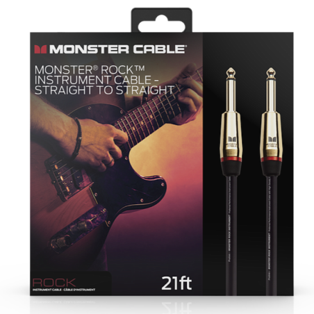 Câbles JACK / JACK - Monster Cable - PROLINK ROCK INSTRUMENT...