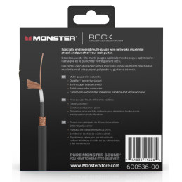 	Câbles JACK / JACK - Monster Cable - PROLINK ROCK INSTRUMENT...