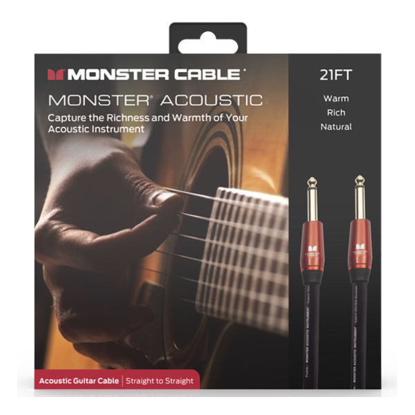 Câbles JACK / JACK - Monster Cable - PROLINK ACOUSTIC INSTRUMENT...