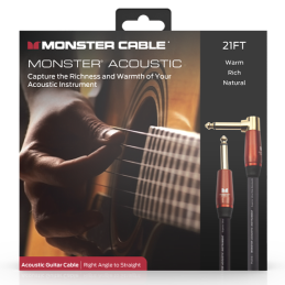 Câbles JACK / JACK - Monster Cable - PROLINK ACOUSTIC INSTRUMENT...