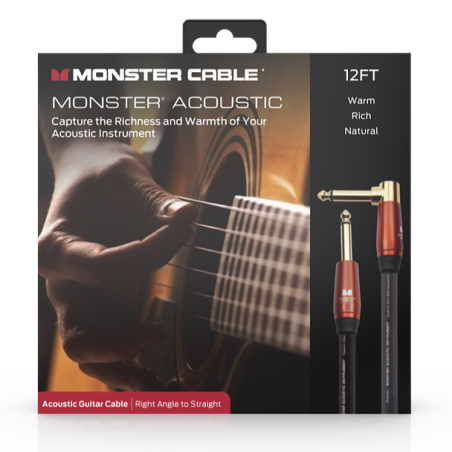 Câbles JACK / JACK - Monster Cable - PROLINK ACOUSTIC INSTRUMENT...