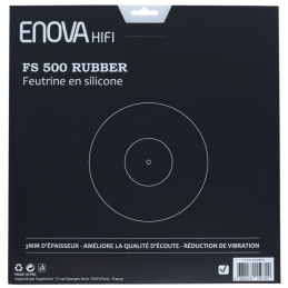 	Feutrines platines vinyles hifi - Enova Hifi - FS 500 RUBBER