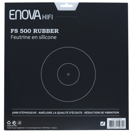 Feutrines platines vinyles hifi - Enova Hifi - FS 500 RUBBER