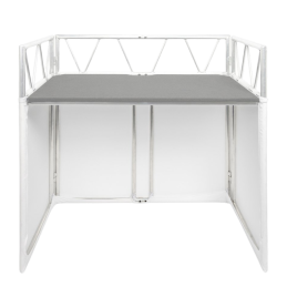 	Stands DJ de scène - Headliner - Indio Booth Scrim (WHITE)