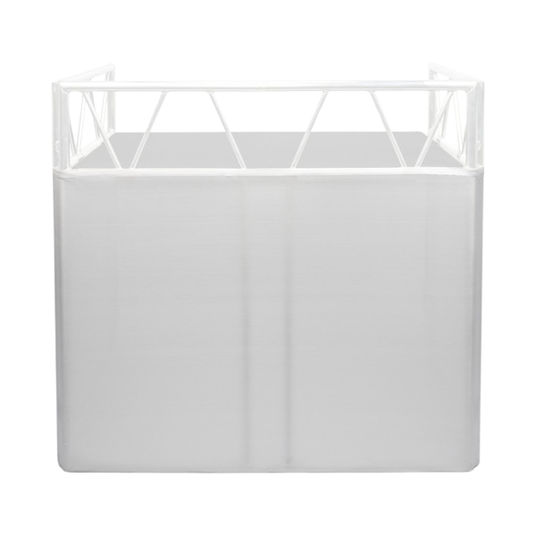 Stands DJ de scène - Headliner - Indio Booth Scrim (WHITE)